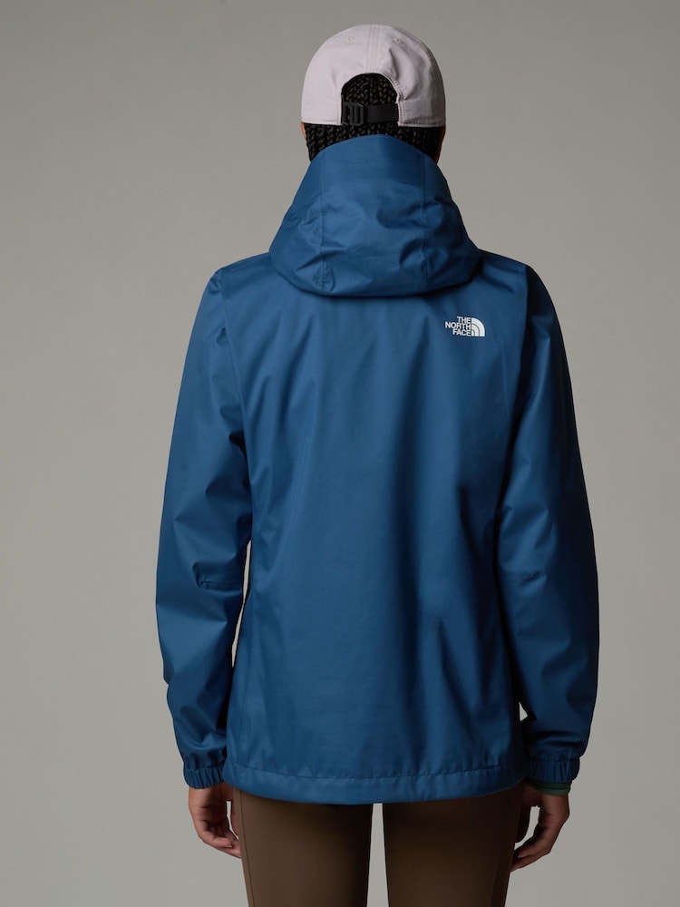 The North Face Light Blue Waterproof Womens Quest Jacket - Image 2 of 4
