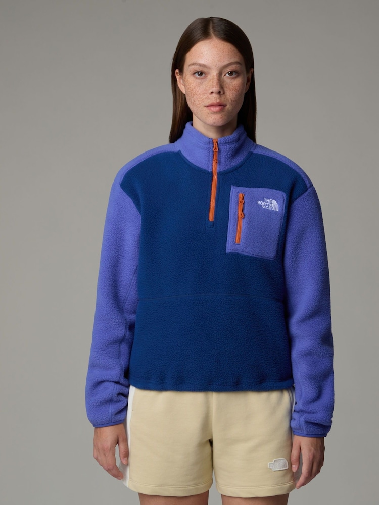Azul - The North Face Yumiori 1/4 Zip Fleece - Imagen 1 de 3