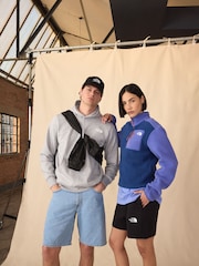 The North Face Blue Yumiori 1/4 Zip Fleece - Image 4 of 4