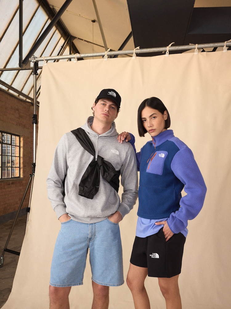The North Face Blue Yumiori 1/4 Zip Fleece - Image 4 of 4