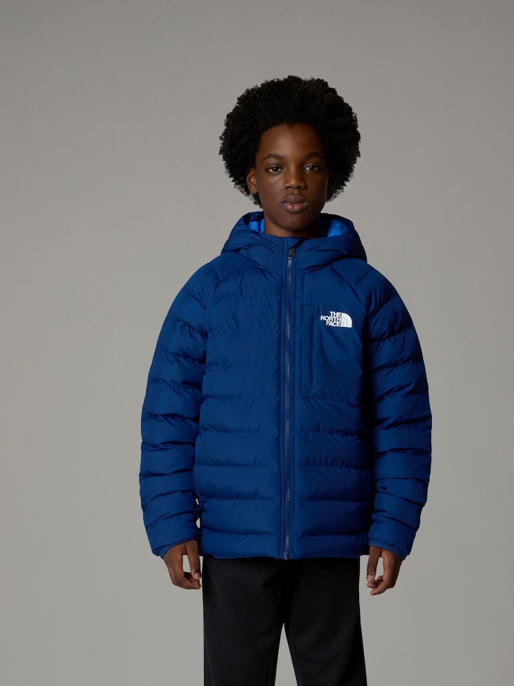 The North Face Blue Boys Reversible Perrito Hooded Jacket - Image 1 of 4