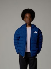 The North Face Blue Boys Reversible Perrito Hooded Jacket - Image 3 of 4