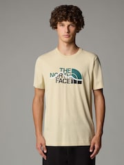 Кремовый - Футболка The North Face® Mountainline - Image 1 of 8