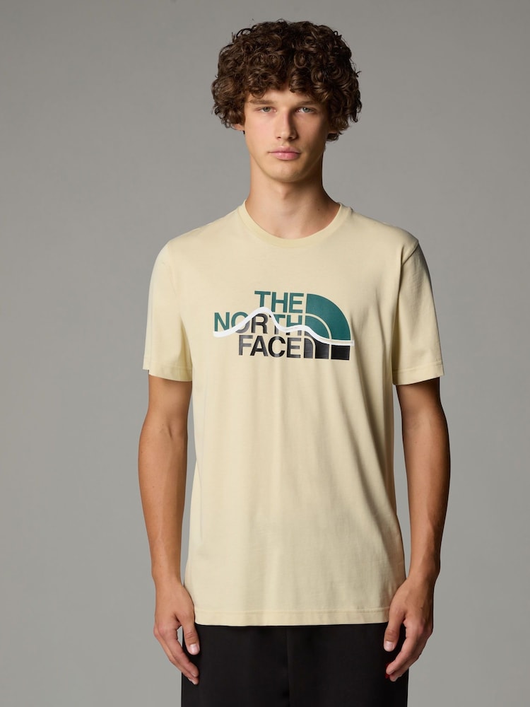 Кремовый - Футболка The North Face® Mountainline - Image 1 of 8