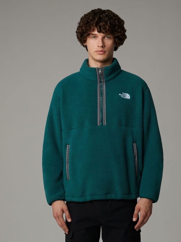 The North Face Green Fleeski 1/4 Zip Fleece - Image 1 of 3
