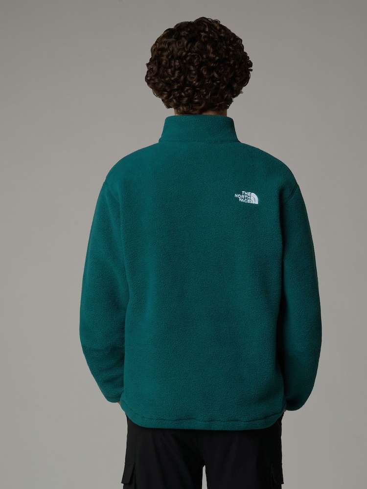 The North Face Green Fleeski 1/4 Zip Fleece - Image 2 of 3