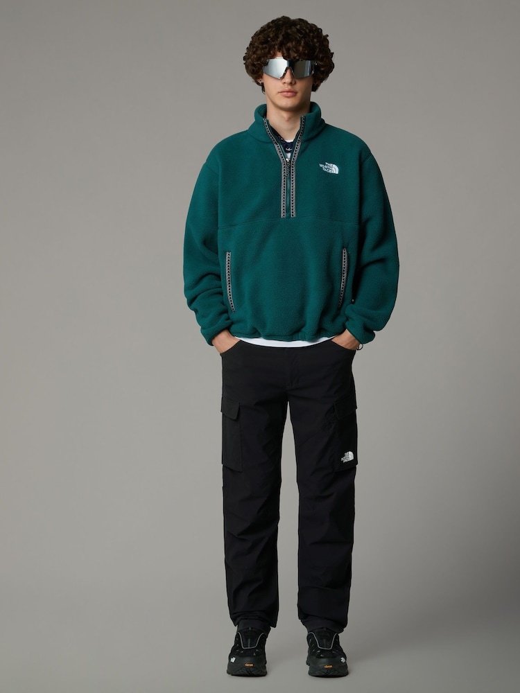 The North Face Green Fleeski 1/4 Zip Fleece - Image 3 of 3