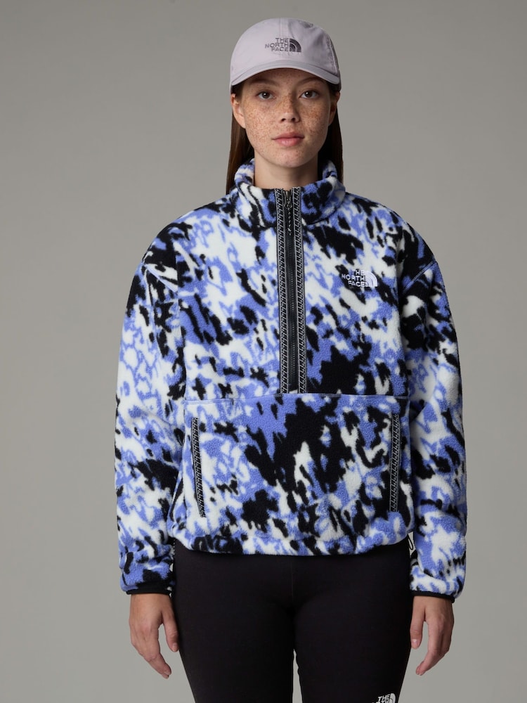 Синий для покрытия - Флисовый топ с молнией The North Face Fleeski 1/4 - Изображение 1 из 3