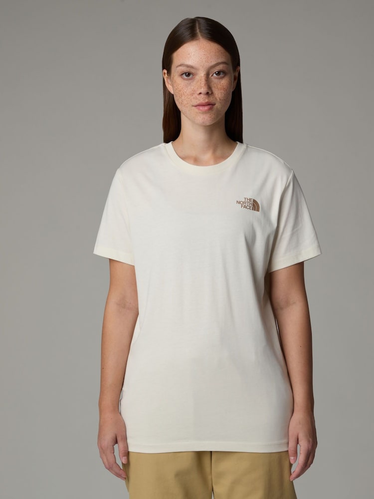 The North Face White Womens Box NSE Relaxed T-Shirt - Image 1 of 3