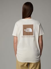 The North Face White Womens Box NSE Relaxed T-Shirt - Image 2 of 3