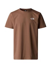 The North Face Tan Brown Mens Simple Dome T-Shirt - Image 4 of 5