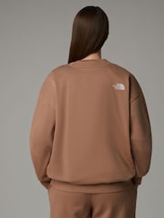 The North Face Brown Womens Essential Crew Neck Top - Image 2 of 3