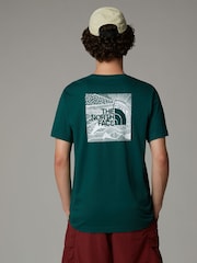 The North Face Green Box NSE Celebration T-Shirt - Image 1 of 3