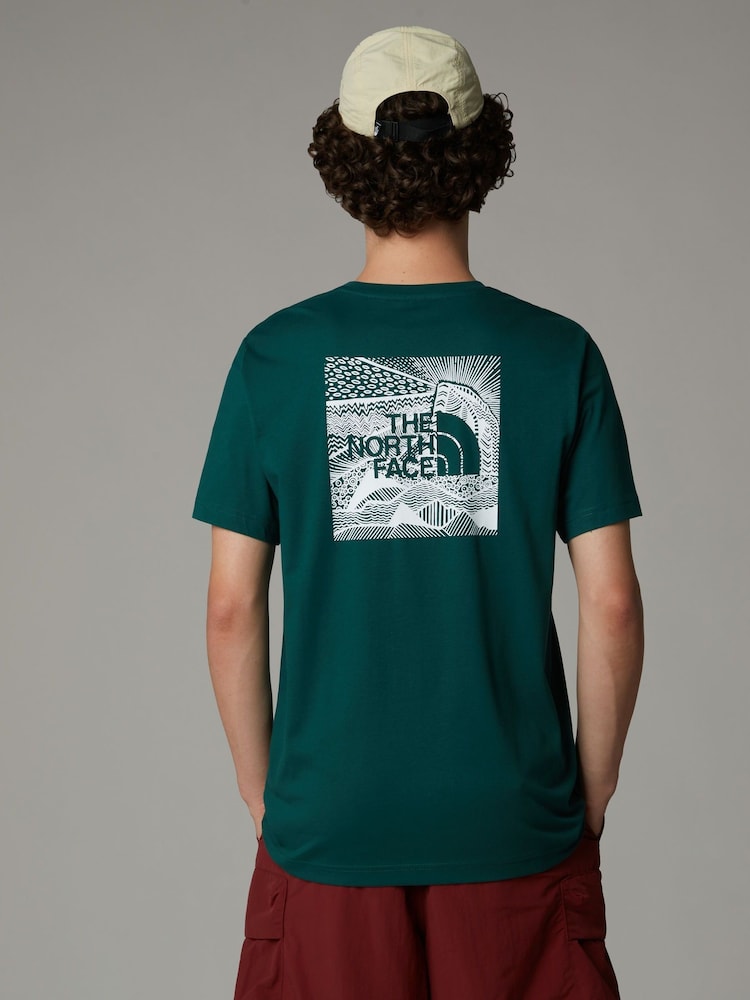 The North Face Green Box NSE Celebration T-Shirt - Image 1 of 3