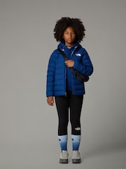 The North Face Blue Girls Reversible Perrito Hooded Jacket - Image 4 of 4