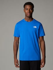 Синий - Футболка The North Face Box NSE - Изображение 1 из 3