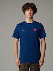 The North Face Blue Never Stop Exploring T-Shirt - Image 1 of 3