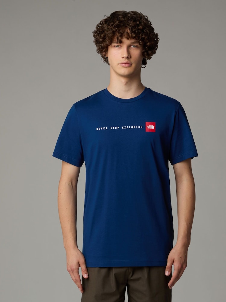 The North Face Blue Never Stop Exploring T-Shirt - Image 1 of 3