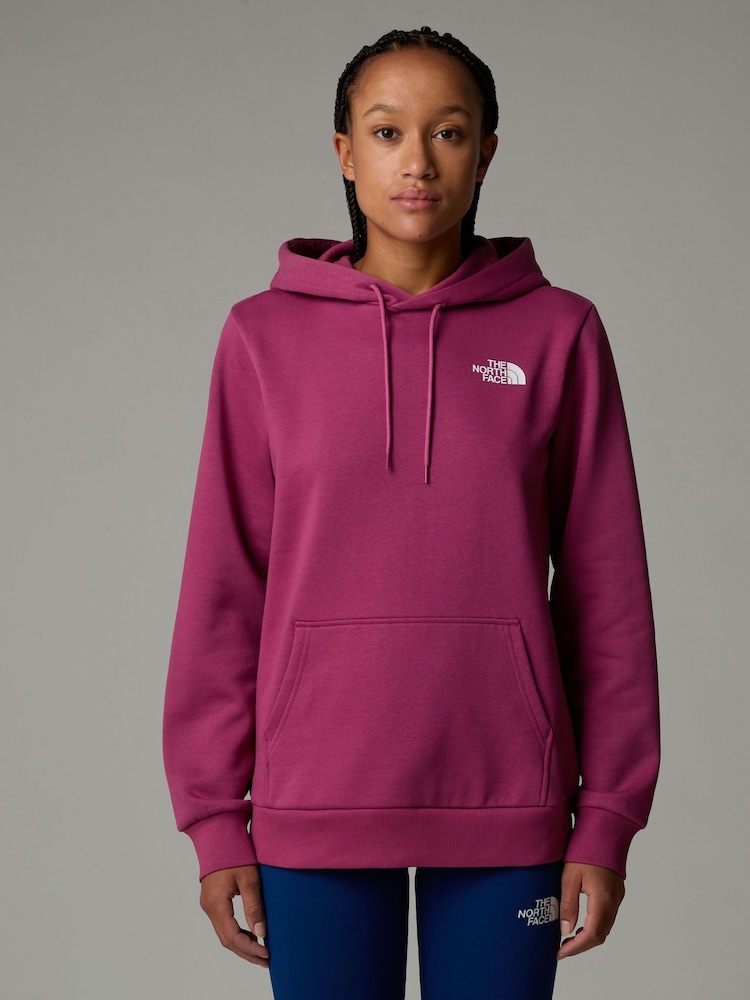 Morado - Sudadera con capucha para mujer Simple Dome de The North Face - Imagen 1 de 3
