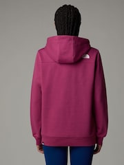 Morado - Sudadera con capucha para mujer Simple Dome de The North Face - Imagen 2 de 3