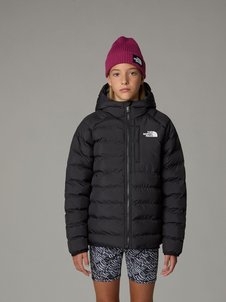 The North Face Black Girls Reversible Perrito Hooded Jacket - Image 1 of 3