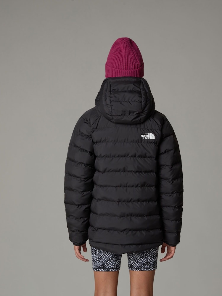 The North Face Black Girls Reversible Perrito Hooded Jacket - Image 2 of 3