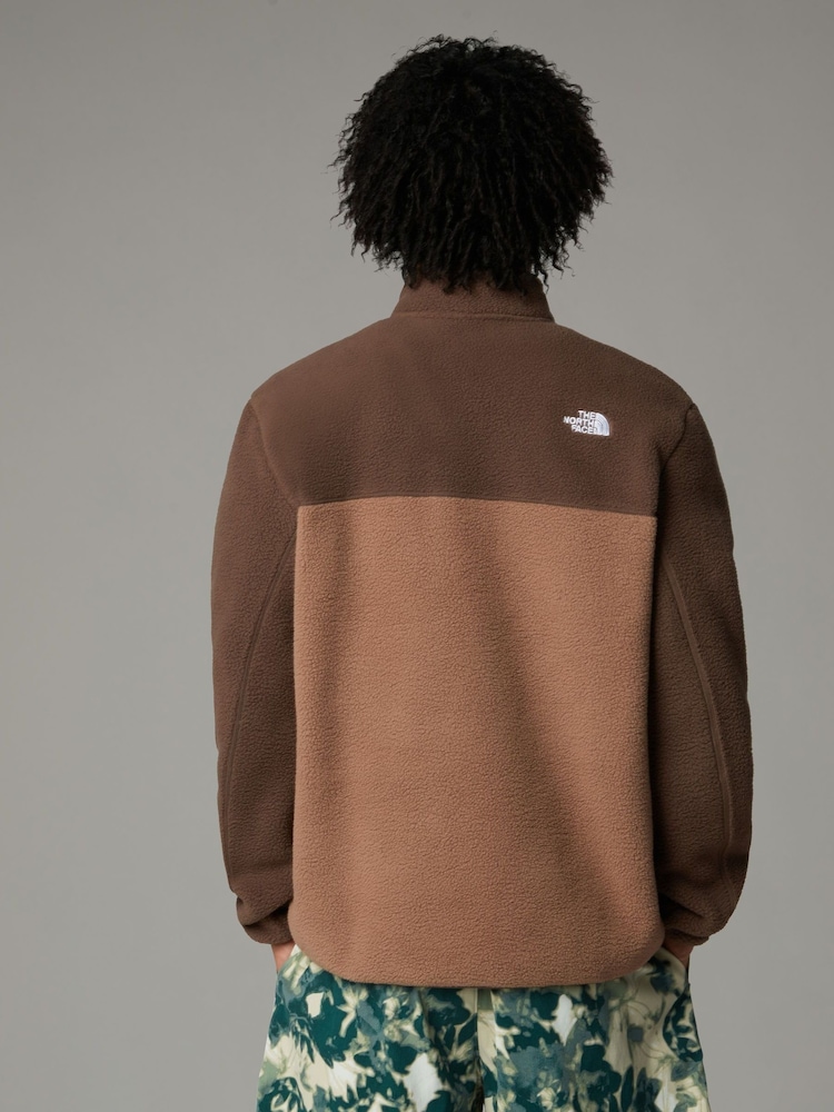 The North Face Brown Yumiori 1/4 Zip Fleece - Image 2 of 3