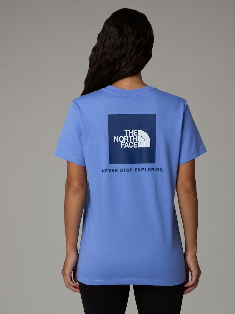 The North Face Blue Womens Box NSE Relaxed T-Shirt - Image 2 of 3