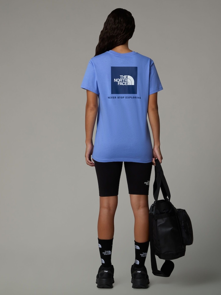 The North Face Blue Womens Box NSE Relaxed T-Shirt - Image 3 of 3