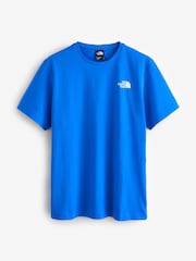 The North Face Blue Vertical Print T-Shirt - Image 1 of 3