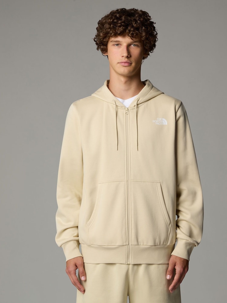 Braun - The North Face Simple Dome Kapuzenjacke mit durchgehendem Reißverschluss - Bild 1 von 4 Braun - The North Face Simple Dome Kapuzenjacke mit durchgehendem Reißverschluss - Bild 1 von 4