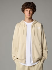 Marrón - The North Face Simple Dome Full Zip Hoodie - Imagen 2 de 4