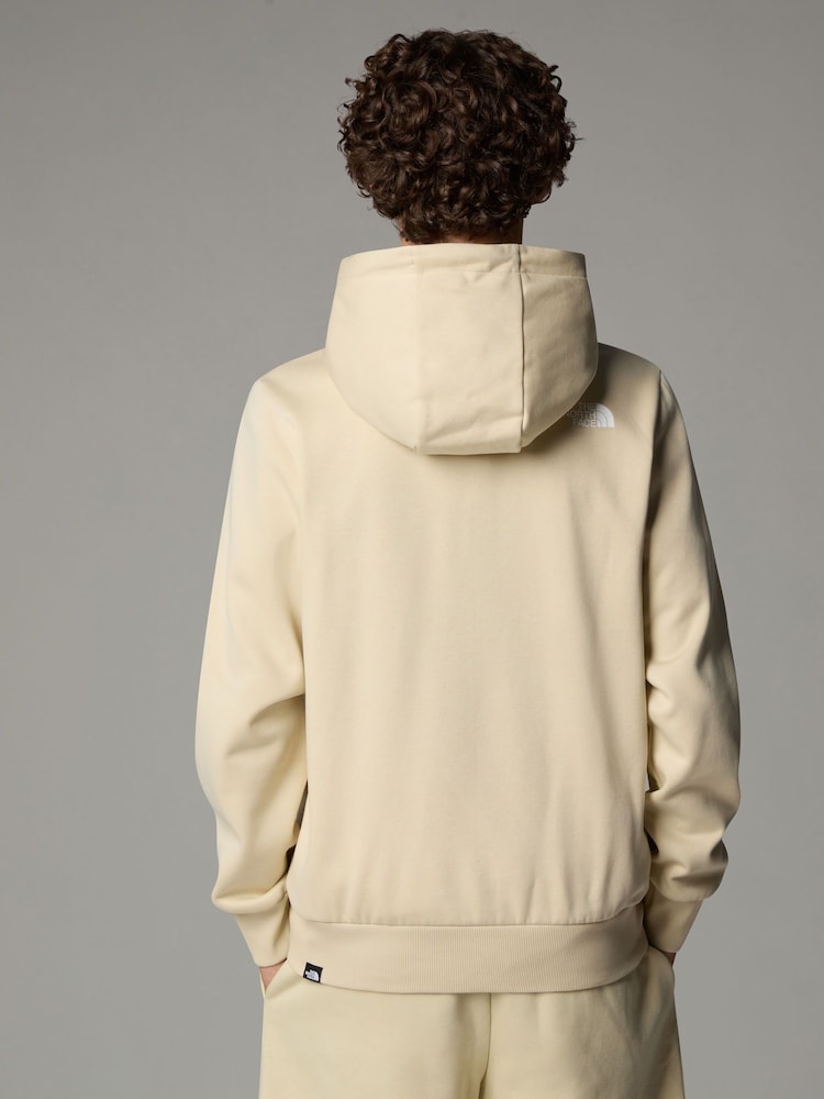 Marrón - The North Face Simple Dome Full Zip Hoodie - Imagen 4 de 4