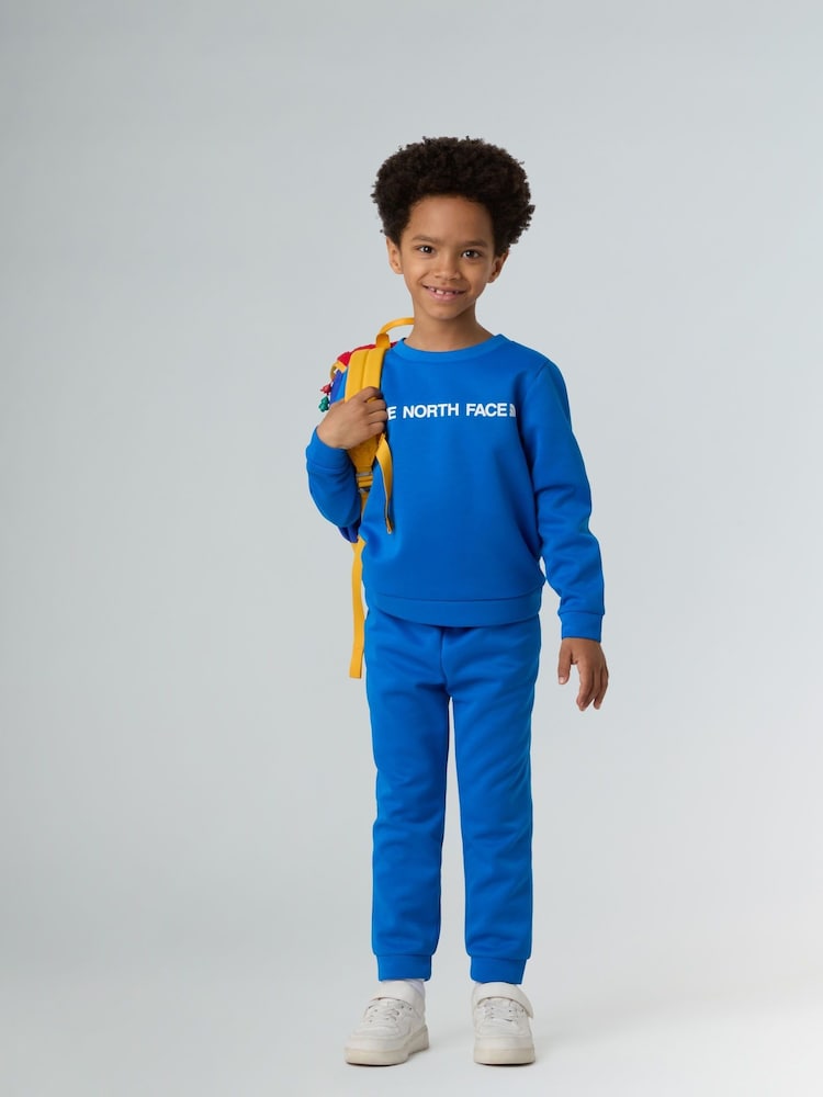 The North Face Blue Dark Kids Easy Full Zip Sweat Suit Set - Image 1 of 7