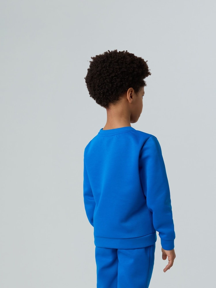 The North Face Blue Dark Kids Easy Full Zip Sweat Suit Set - Image 3 of 7