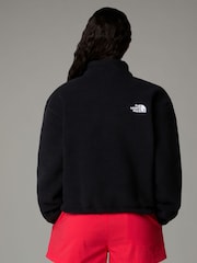 Черный - Флисовый топ с молнией The North Face Fleeski 1/4 - Изображение 2 из 3