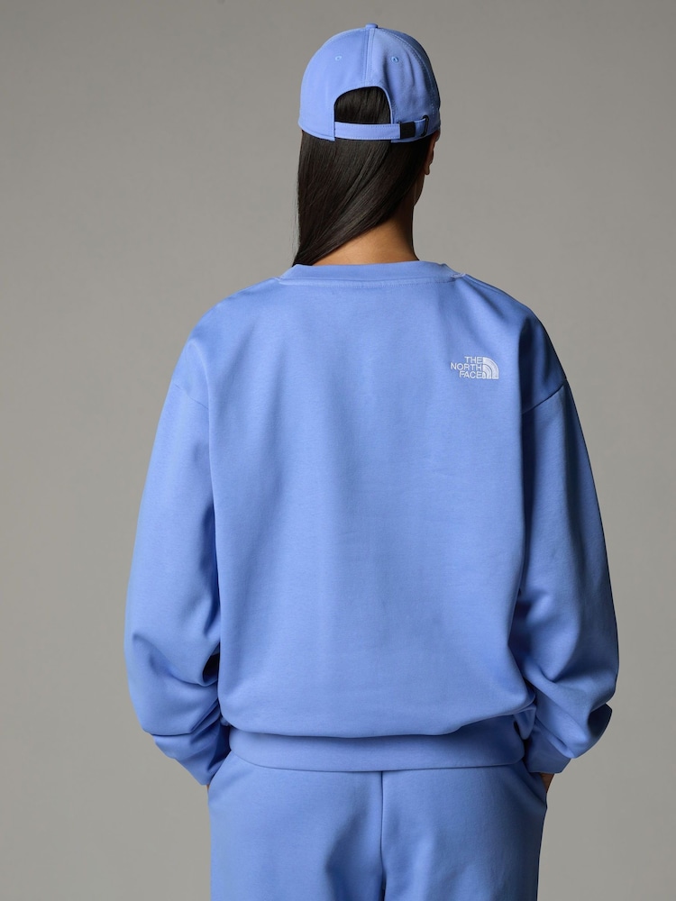 The North Face Blue Womens Essential Crew Neck Top - Image 2 of 3