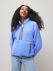 The North Face Blue Fleeski 1/4 Zip Fleece - Image 1 of 6