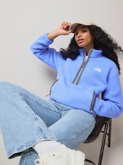The North Face Blue Fleeski 1/4 Zip Fleece - Image 4 of 6