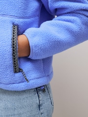 The North Face Blue Fleeski 1/4 Zip Fleece - Image 5 of 6