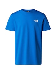 The North Face Blue Mens Simple Dome T-Shirt - Image 3 of 3