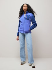 Morado - Polar con cremallera completa Yumiori de The North Face - Imagen 3 de 5
