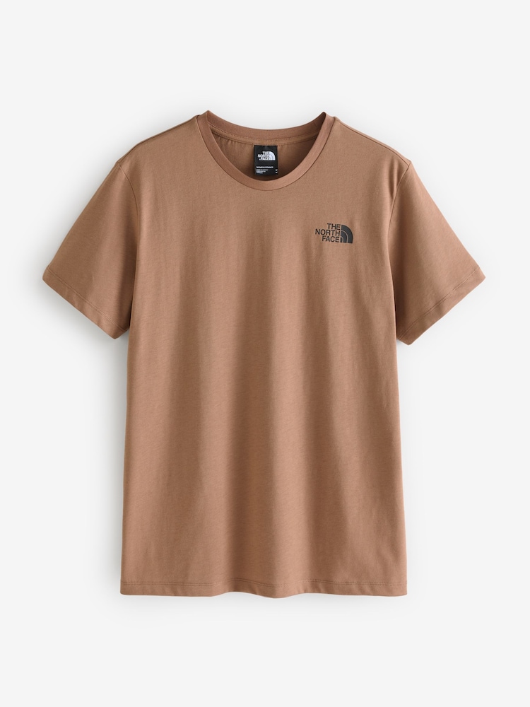 The North Face Brown Womens Box NSE Relaxed T-Shirt - Image 4 of 4