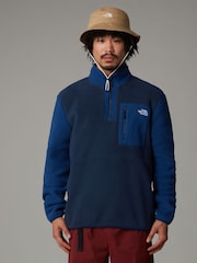 Синий - Флисовая кофта North Face Yumiori 1/4 на молнии - Изображение 1 из 3