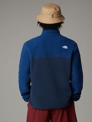 Синий - Флисовая кофта North Face Yumiori 1/4 на молнии - Изображение 2 из 3