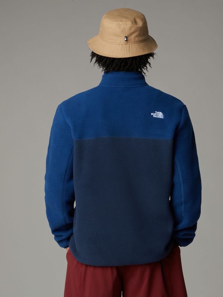 Синий - Флисовая кофта North Face Yumiori 1/4 на молнии - Изображение 2 из 3
