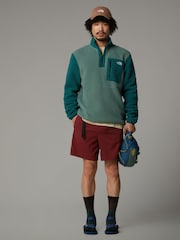 The North Face Green Yumiori 1/4 Zip Fleece - Image 3 of 3