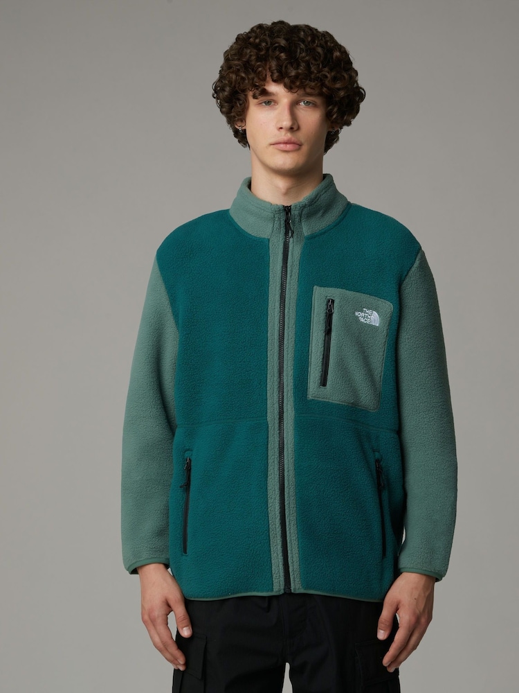 أخضر - The North Face Yumiori Full Zip Fleece - صورة 1 من 4