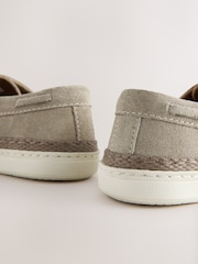 Neutral Suede Boat Shoes - Image 7 of 7