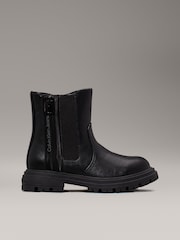 Calvin Klein Black Chelsea Boots - Image 1 of 7